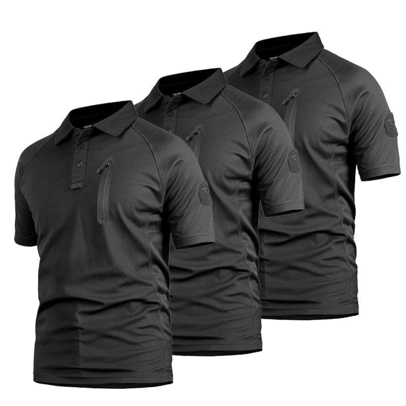 Men's Short Sleeve Quick Dry Battle Top 3-pack