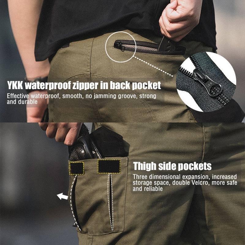 Men's Urban Cargo Pants Waterproof Ripstop Tactical Pants