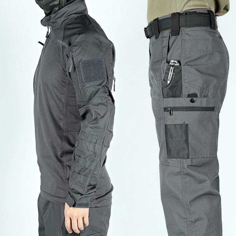 Breathable and wear-resistant assault suit